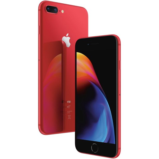 Refurbished Apple iPhone 8 Plus 4G - 256GB – Red – 12MP Dual Rear