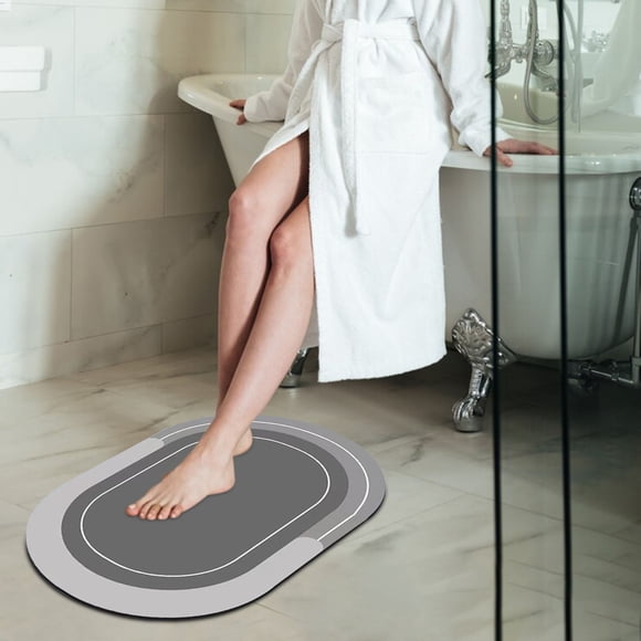 Iumwxz area rug Crystal Velvet Rug Super Absorbent Dry Rubber Backing Non Slip Washable Bathroom Floor Mats Shower Rug For In Front Of Bathtub Shower Room 16inx24in mat carpet rugs polyester