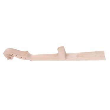 Esquirla Full Size Violin Neck Fingerboard Set with Hand Carved Offset Luthier DIY Parts