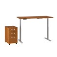 thumbnail image 1 of Move 60 Series 72W x 30D Set de Bureau Réglable en Cerisier Naturel - Bois d'Ingénierie, 1 of 8
