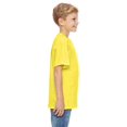 thumbnail image 2 of Hanes Nano-T Kids` T-Shirt, M, Yellow, 2 of 3