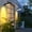 Black, variant on Xihbxyly Solar Lights Outdoor Wall Outdoor Wall Warm Fence Lighting For Terrace Front Door, Wall And Led Decorative Waterproof(1Pcs) Outdoor Lights for Outside Yard Garden Pathway