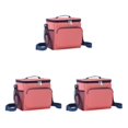 thumbnail image 3 of ZheElen Multifunctional Versatile For And Thermal Insulation Bag Pink 3Set, 3 of 6