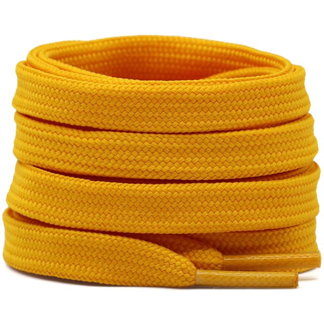 Solid Flat Shoelaces Hollow Thick Athletic Shoe Laces Strings 2 Pair