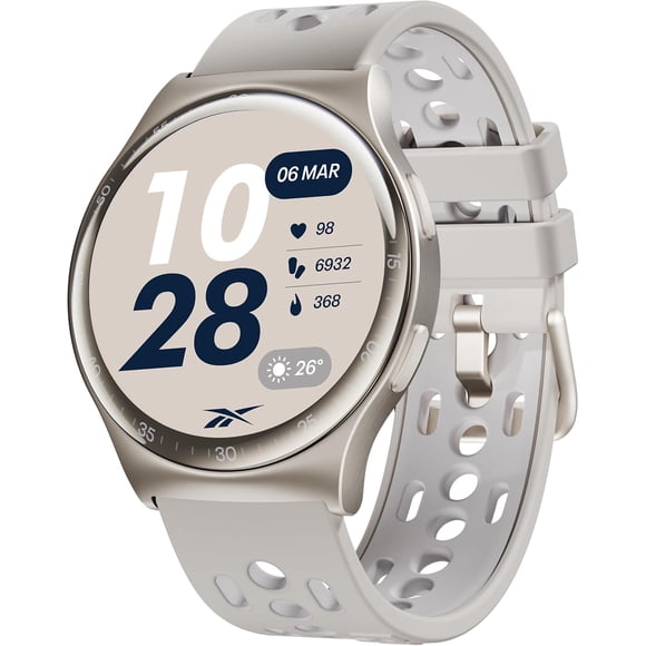 Reebok Pulse Smartwatch - 10 - Day Battery Life, GPS Fitness Tracker with Heart Rate Monitor, IP68 Water Resistance Sports Watch - Victory Gold
