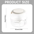 thumbnail image 3 of Harpily Garlic Peeler Cheers.US Food Chopper Hand Powered Portable Food Processor Manual Vegetable Slicer And Dicer Pull Mechanism Cutter For Garlic Onion Vegetable Salad Pepper, 3 of 9