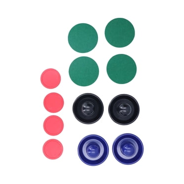Air Hockeys Puck Kit, Air Hockeys Pusher 96mm Thick Pad  for Gaming Room Type A,Type B,Type C,Type D,Type E,Type F