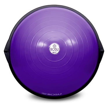 Bosu 72-10850 The Original Balance Trainer 65 cm Diameter, Black and Purple