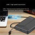 thumbnail image 4 of 5X USB 3.1 Mobile Hard Disk Box 2.5 Inch Hard Disk Box SSD Enclosure Support 15mm Hard Drive for Computer Notebook, 4 of 8