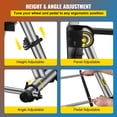 thumbnail image 3 of VEVOR Steering Wheel Stand Racing Simulator Gaming 4 Logitech G29 G920 G27 G25 GT, 3 of 9