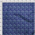 thumbnail image 4 of oneOone Polyester Spandex Indigo Blue Fabric Abstracts Fabric For Sewing Printed Craft Fabric By The Yard 56 Inch Wide, 4 of 5