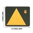 thumbnail image 2 of Triangle Puzzle Solving The Wooden Puzzle Irregular Shape Square Disappearing Triangle Triangulator Brain Teaser Game For And, 2 of 7