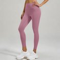thumbnail image 3 of Miqool Womens High Waist Ankle Yoga Leggings Workout Tummy Control Soft Bike Pants with Two Pockets, 3 of 5