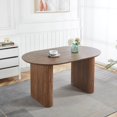 thumbnail image 4 of Extendable Dining Table TOP, 150/190/230x90x75cm, Walnut MDF, 4 of 9