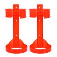 thumbnail image 1 of Miangastore Homeowners Fire Extinguisher Mount Red 2Set 7.3X3.5X3.5In, 1 of 8