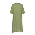thumbnail image 4 of TopLLC Womens Summer Dresses Ensemble Deux Pièces à Imprimé Floral Flowy Chiffon Dress Grande Taille Col Rond Sans Manches Dress Invité de Mariage, 4 of 5