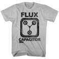 thumbnail image 1 of Back To The Future T-Shirt Adulte Gris Chiné Condensateur Flux, 1 of 2