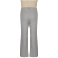 thumbnail image 3 of Xuniizn Mens Dress Pants, Solid Color Zipper Button Stretch Flared Pants with Pockets, Business Fashion Comfortable Formal Suit Trousers, 3 of 7