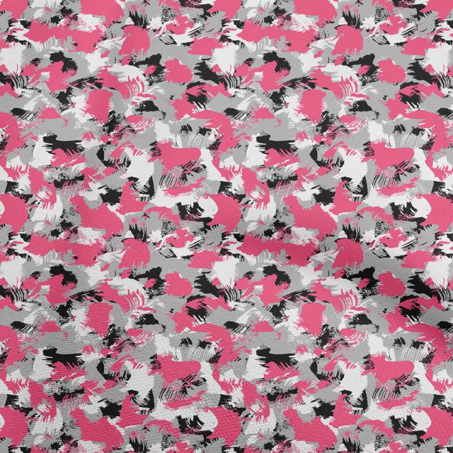 oneOone Cotton Poplin Pink Fabric Abstracts Craft Projects Decor Fabric Printed By The Yard 56 Inch Wide