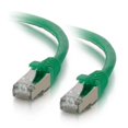 thumbnail image 1 of Câble de Réseau Ethernet 20 Pi Cat6 Sans Accroc avec Blindage-STP - Vert, 1 of 1