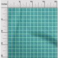 thumbnail image 1 of oneOone Viscose Jersey Fabric Tartan Check Printed Fabric 1 Yard 60 Inch Wide, 1 of 4