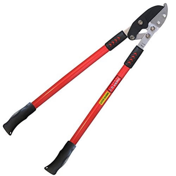 TABOR TOOLS GG12A Anvil Lopper with Compound Action Chops Thick Branches with Ease 30 Inch Tree Trimmer Branch Cuttter with 2 Inch Clean Cut Capacity.