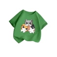 thumbnail image 2 of Girls Ruffle Long Sleeve Shirt Long Sleeve Thermal Shirt Girls 2t Girls Cat Top Kids Long Sleeve Tops Packs Shorts for Girls Size 6 Cat And Tops Girls 2t Long Sleeve Shirts Girls, 2 of 3