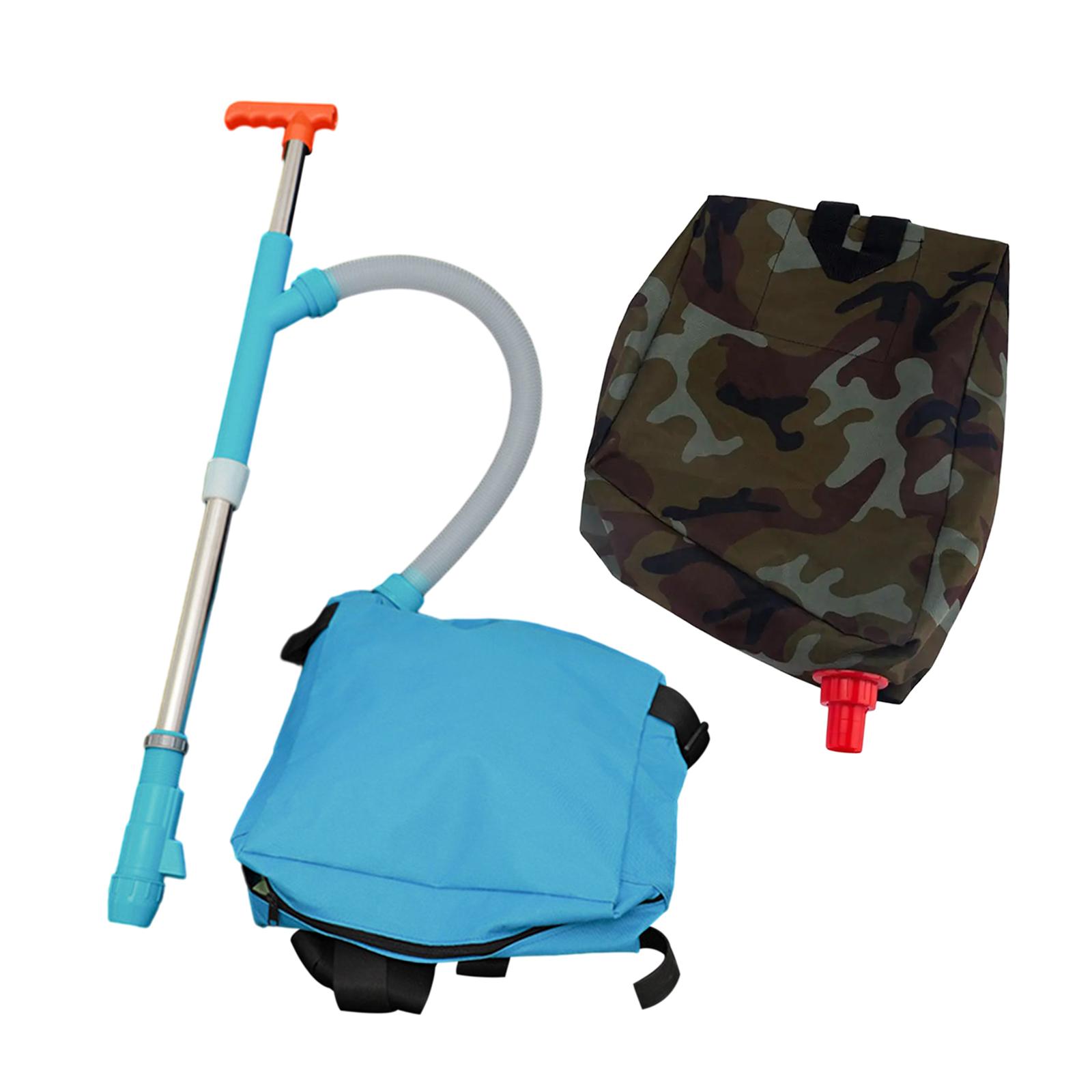 DOLITY Épandeur de Fumier Applicateur de Fumier en Acier Inoxydable pour Jardin Légumes