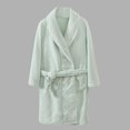 thumbnail image 2 of Girls Flannel Pajamas Bedclothes Thickened Extended Bathrobe Velvet, 2 of 5