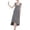 Grey, variant on FcBaudy Maternity Dress, Pregnancy Dresses, Summer Dresses for Women Maternities Dress Sleeveless Comfortable Casual Temperament Commuting Waist Shaping Breathable Dress Maternity dress