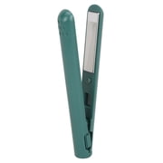 Hair Straightener Iron, Hair Flat Iron Smoothing Surfaces Evenly Heating Compact  for Home Use for Hair Bangs White,Green