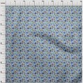 thumbnail image 4 of oneOone Silk Tabby Royal Blue Fabric African Craft Projects Decor Fabric Printed By The Yard 42 Inch Wide, 4 of 4
