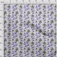 thumbnail image 4 of oneOone Silk Tabby Medium Purple Fabric Sea Life Pattern Craft Projects Decor Fabric Printed By The Yard 42 Inch Wide, 4 of 5
