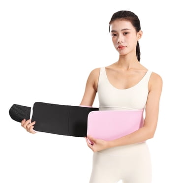 EGNMCR Adjustable Fitness Belt For Gym Elastic Waistband Breathable Neoprene Material Suitable For Weightlifting Running And Diverge Training Rubber waist belt