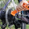 thumbnail image 1 of YIMWNYI Motorcycle Chain Cleaning Brush, Multi Functional 2 In 1 Tool, Effective Chain Cleaner, Flywheel Brush, Portable Bike Maintenance Tool, Durable Plastic Bristles, Outdoor Use, 1 of 7