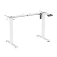 thumbnail image 1 of Uplite Electric Sit Stand Desk Frame - White, 1 of 5