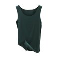 thumbnail image 2 of lSLJS Débardeur Femme Été Couleur Unie Col Rond Sans Manches Tunique Décontractée Hauts Blouse, Débardeurs Femme, 2 of 3