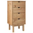 thumbnail image 2 of vidaXL Commode avec Tiroirs en Bois Massif de Pin, 2 of 6