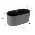 thumbnail image 2 of Desktop Self Watering Planter Pots With Water Level Indicator For Plants Flowers Herbs, 2 of 2