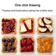 thumbnail image 2 of 220v 800w Household Toaster 7 Levels Settings Home Breakfast Machine with 2 Slots Silver Gray EU Plug, 2 of 4