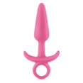 thumbnail image 2 of Firefly Prince Glow in the Dark Silicone Anal Plug, Medium, Pink, 2 of 3