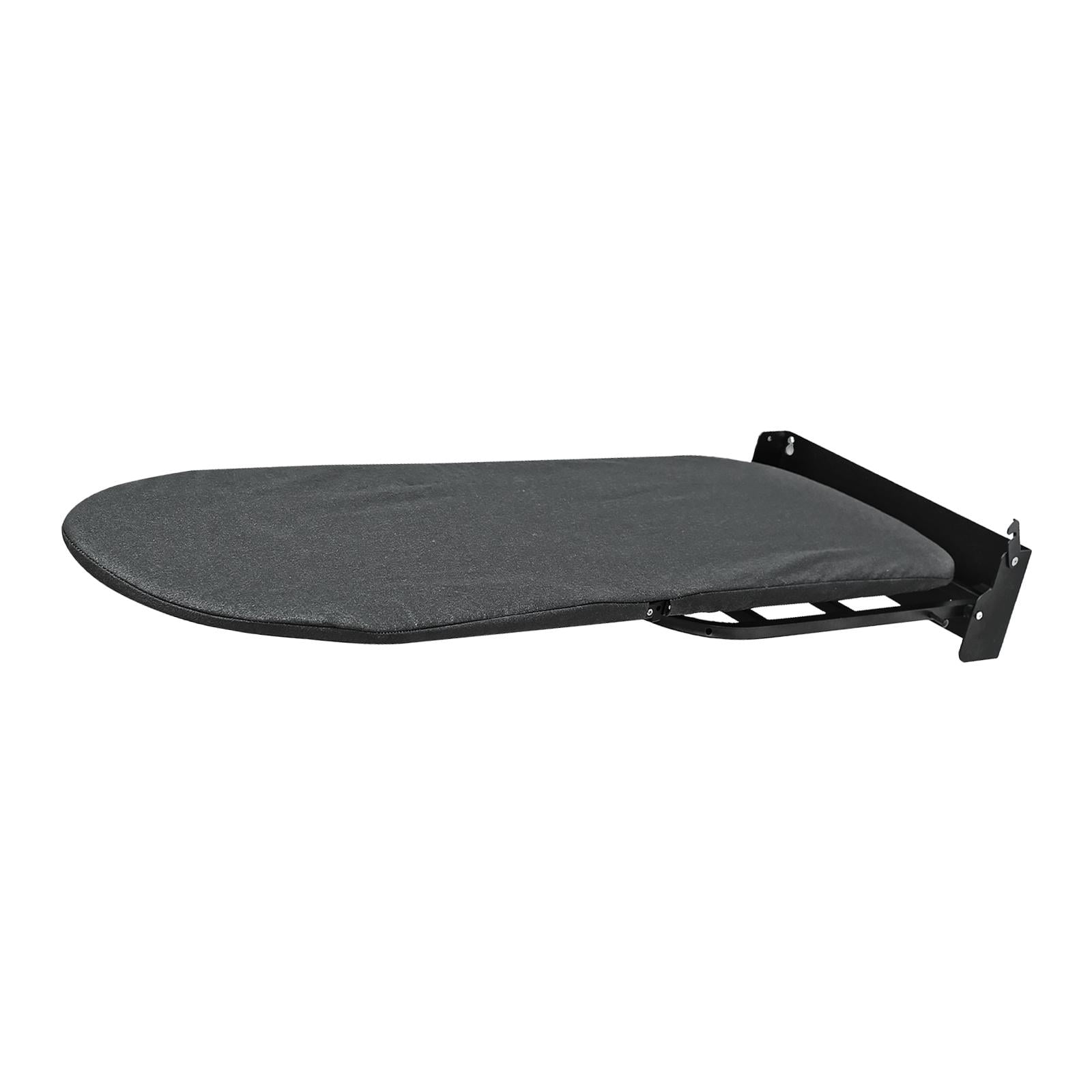 veasfak Wall Mounted Ironing Board 180 degree Rotation Hanging for Living Room Small Space Black