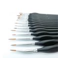 thumbnail image 4 of 15-Piece Mini Paint Brush Set for Detailing - Perfect for Art at all Ages, 4 of 4
