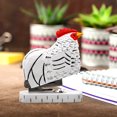 thumbnail image 3 of Shisuyan Reusable Paper Stapler Animal Rooster Modeling Stapler Office Paper Stapler Wooden Stapler Animal Stapler, 3 of 9