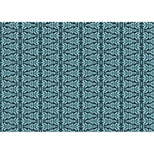 Ahgly Company Machine Washable Indoor Rectangle Transitional Deep Teal Green Area Rugs, 7' x 9'