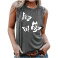 thumbnail image 1 of LSLJS Blouse Sans Manches Imprimée Décontractée pour Femme à Col Rond, Aguichant, Ajustée, Chandail à Enfiler, Débardeurs pour Femmes, 1 of 4