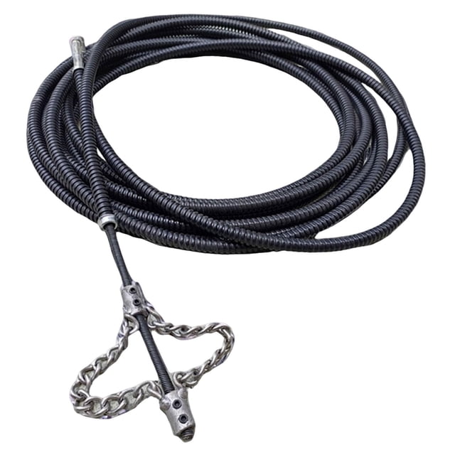 DimyFew Drain Cleaner Pipe Cleaning Device Metal Spiral Hand-Operated Flexible Hose Universal Drill Connection Spring Forced for Bathroom Kitchen Home Pipe 6 M