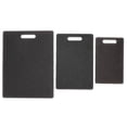 thumbnail image 3 of Cutting Board Kit, Plastic Chopping Board Double-Sided Imitation Marble Pattern Dishwasher Safe  For Restaurant For Home For Kitchen Black, 3 of 8