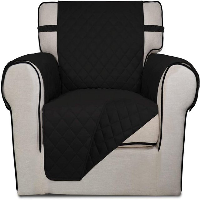 Housse de Sofa Matelassée Réversible 2024, Résistante à l'Eau, Protège-Meubles, Housse de Canapé Lavable avec Mousse Antidérapante et Sangles Élastiques pour Enfants, Chiens, Animaux de Compagnie (Petit Rose/beige)