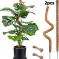thumbnail image 1 of EIMELI Bendable Moss Pole for Climbing Plants Indoor Handmade Coco Coir Support Stakes (2 Pack), 1 of 1